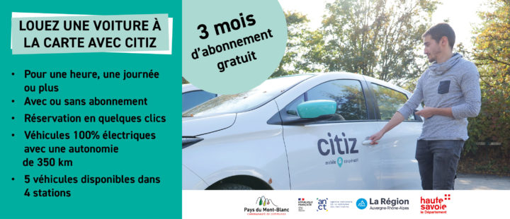 Autopartage – louez une voiture à la carte avec citiz